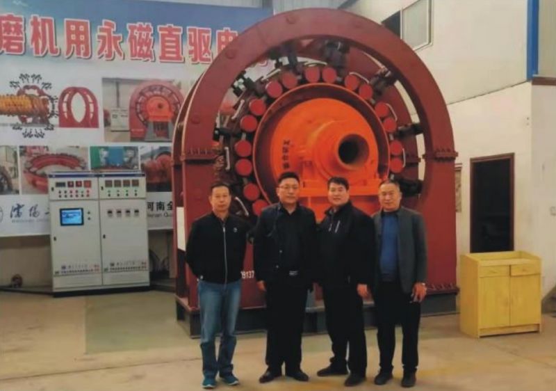 山东淄博电机有限公司旅行jdb电子游戏平台永磁直驱球磨机
